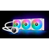 Thermaltake TH420 V2 Ultra ARGB Sync All-In-One Liquid Cooler Snow Edition, Watercooling Blanc