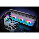 Thermaltake TH420 V2 Ultra ARGB Sync All-In-One Liquid Cooler Snow Edition, Watercooling Blanc