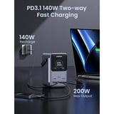 UGREEN Nexode Power Bank 48000 mAh Lithium Gris, Powerbank Gris, 48000 mAh, Lithium, Gris