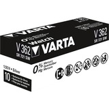 VARTA SR721 SW/SR58/V362 1BL Batterie à usage unique Argent-Oxide (S) Argent, Batterie à usage unique, SR58, Argent-Oxide (S), 1,55 V, 1 pièce(s), 21 mAh