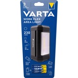 VARTA WORK FLEX AREA LIGHT ampoule de rechange 230 lm Noir, Lampe de travail Noir, 230 lm, Noir, 35 h, 119 mm, 227 g