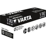 Varta SR721 SW/SR58/V362 1BL Batterie à usage unique Argent-Oxide (S) Argent, Batterie à usage unique, SR58, Argent-Oxide (S), 1,55 V, 1 pièce(s), 21 mAh