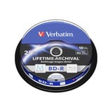 Verbatim M-Disc 4x BD-R 25 Go 10 pièce(s), Disques Blu-ray 25 Go, BD-R, Fuseau, 10 pièce(s)