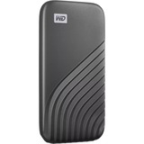 WD My Passport 4000 Go Gris SSD externe Gris, 4000 Go, USB Type-C, 3.2 Gen 2 (3.1 Gen 2), 1050 Mo/s, Protection par mot de passe, Gris