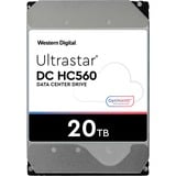 WD Ultrastar DC HC560 20 To, Disque dur SATA 6 Go/s, 3,5", SE