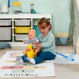 ZAPF Creation @ BABY born Push Along Berta, Figurine BABY born @ Push Along Berta, 3 mois, 2 roue(s), Multicolore