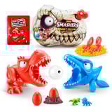ZURU Dino Island T-Rex Battles Mini ZURU, Figurine Smashers Dino Island T-Rex Battles Mini, 3 an(s), Multicolore, Plastique
