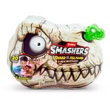 ZURU Dino Island T-Rex Battles Mini ZURU, Figurine Smashers Dino Island T-Rex Battles Mini, 3 an(s), Multicolore, Plastique
