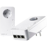 devolo Magic 2 LAN triple Starter Kit, Powerline Blanc