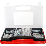 fischer Boîte Maître XL Universelle + vis, Cheville Gris clair