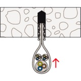 fischer Collier double Steckfix plus SF plus ZS 10, Pince Gris clair