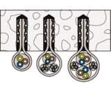 fischer Collier double Steckfix plus SF plus ZS 10, Pince Gris clair