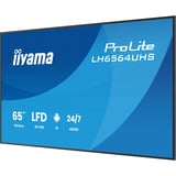 iiyama LH6564UHS-B1AG Écran d'affichage dynamique Écran plat de signalisation numérique 165,1 cm (65") Wifi 500 cd/m² 4K Ultra HD Noir Intégré dans le processeur Android 24/7, Affichage public Noir (Mat), Écran plat de signalisation numérique, 165,1 cm (65"), 3840 x 2160 pixels, Wifi, 24/7