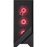 ALTERNATE Custom PC Series • Red Lucky Elements, PC gaming Noir