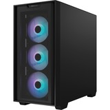 ASUS A21 PLUS Micro Tower Noir boîtier mini tower Noir | 2x USB-A | RGB | Verre Trempé