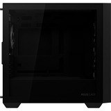ASUS A21 PLUS Micro Tower Noir boîtier mini tower Noir | 2x USB-A | RGB | Verre Trempé