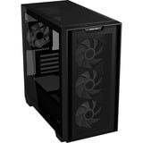 ASUS A21 PLUS Noir boîtier mini tower Noir | 2x USB-A | RGB | Verre Trempé