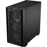 ASUS A21 PLUS Noir boîtier mini tower Noir | 2x USB-A | RGB | Verre Trempé