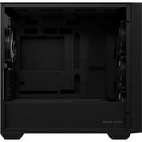 ASUS A21 PLUS Noir boîtier mini tower Noir | 2x USB-A | RGB | Verre Trempé
