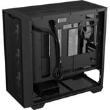 ASUS A21 PLUS Noir boîtier mini tower Noir | 2x USB-A | RGB | Verre Trempé