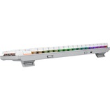 ASUS ROG Strix Scope II 96 RX Wireless clavier Gaming USB + RF Wireless + Bluetooth Blanc Blanc, Layout DE, ROG RX Red, 96%, Avec fil &sans fil, USB + RF Wireless + Bluetooth, Interrupteur à clé optique, LED RGB, Blanc