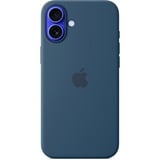 Apple Coque en silicone avec MagSafe, Housse smartphone Bleu foncé