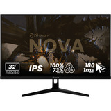 Arozzi Nova 32T2K180 31.5" Moniteur gaming Noir, 1x DisplayPort, 2x HDMI, 180 Hz