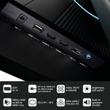 Arozzi Nova 32T2K180 31.5" Moniteur gaming Noir, 1x DisplayPort, 2x HDMI, 180 Hz