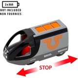 BRIO World train de voyageurs orange et noir, Jeu véhicule 