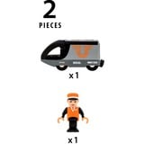 BRIO World train de voyageurs orange et noir, Jeu véhicule 