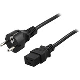 BlueWalker Câble d'alimentation EU C19 Noir