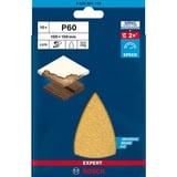 Bosch 2 608 901 115 fourniture de ponçage et de meulage rotatif Bois pâte sablée, Feuille abrasive pâte sablée, Bois, Bosch, Marron, 150 mm, 100 mm