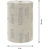 Bosch Expert Rouleau d'abrasif réticulé M480, Feuille abrasive Rouleau abrasif, Grain super fin, P400, Travail de finition, Décapant, Bois, Beige