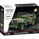 COBI Collection historique - Willys MB Medical, Jouets de construction Échelle 1:12