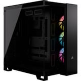 Corsair iCUE LINK 6500X RGB boîtier midi tower Noir | 4x USB-A | 1x USB-C | RGB | Verre Trempé