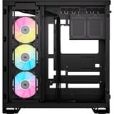 Corsair iCUE LINK 6500X RGB boîtier midi tower Noir | 4x USB-A | 1x USB-C | RGB | Verre Trempé