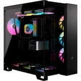 Corsair iCUE LINK 6500X RGB boîtier midi tower Noir | 4x USB-A | 1x USB-C | RGB | Verre Trempé