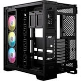 Corsair iCUE LINK 6500X RGB midi tower, boîtier pc Noir | 4x USB-A | 1x USB-C | RGB | Verre Trempé