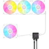 Corsair iCUE LINK RX120 RGB ventilateur de boîtier Blanc, 120 x 120 x 25 mm, PWM