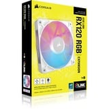 Corsair iCUE LINK RX120 RGB ventilateur de boîtier Blanc, 120 x 120 x 25 mm, PWM