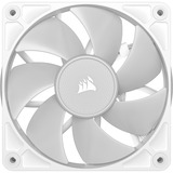 Corsair iCUE RX120 RGB Single, Ventilateur de boîtier Blanc, 4 broches PWM