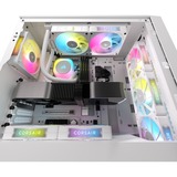 Corsair iCUE RX120 RGB Single, Ventilateur de boîtier Blanc, 4 broches PWM