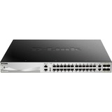 D-Link DGS-3130-54TS/E commutateur réseau Géré L3 Gigabit Ethernet (10/100/1000) Gris, Switch Géré, L3, Gigabit Ethernet (10/100/1000), Grille de montage