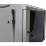 Digitus Armoire murale 483 mm, 12 UH, Armoire informatique Gris clair