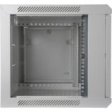 Digitus Armoire murale 483 mm, 12 UH, Armoire informatique Gris clair
