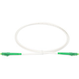 Digitus Câble de raccordement fibre optique simplex, renforcé en acier, monomode, LC/APC > LC/APC Blanc