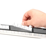 Digitus Panneau modulaire, 24 ports RJ-45, Panneau de brassage Argent