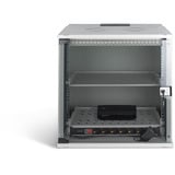Digitus Set réseau SOHO Pro 19" 540x400 mm (LxP), Armoire informatique Gris clair