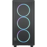 Fractal Design Epoch XL TG RGB boîtier midi tower Noir | 2x USB-A | 1x USB-C | RGB | Verre Trempé