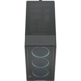 Fractal Design  boîtier midi tower Noir | 2x USB-A | 1x USB-C | RGB | Window